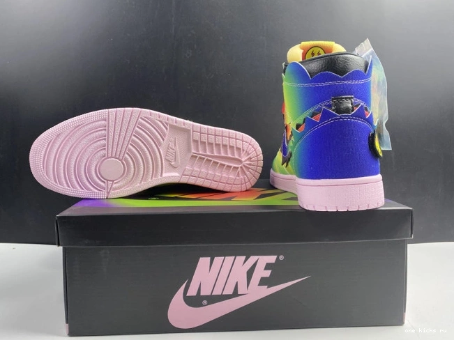 Rep JORDAN 1 OG J DC3481-900 BALVIN AIR HIGH X 0720